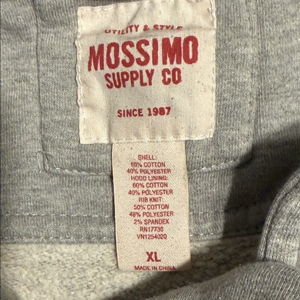 Mossimo Supply Co. Light Gray Double-Breasted Jac… - image 3